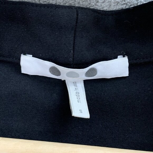 Three Dots Cardigan Womens Small Black Open Front Sweater Casual Office Workwear - Picture 5 of 9